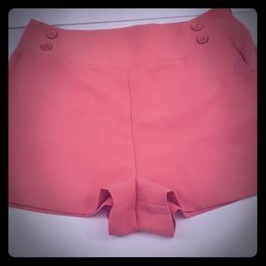 coral shorts